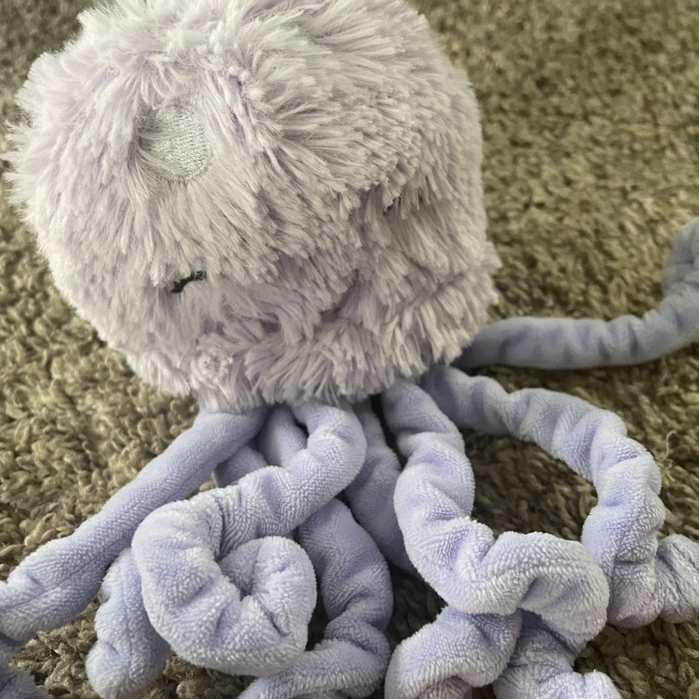 Plush Lavender Octopus Stuffed Animal